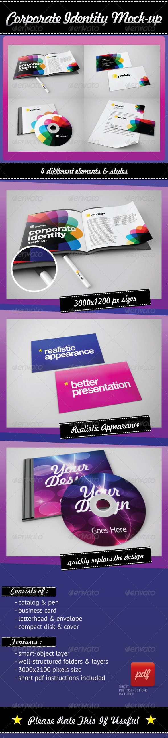 Corporate Identity Mock-Ups