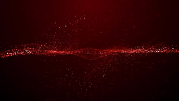 Particle Spray Red