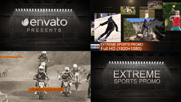 Extreme Sports Promo - VideoHive 8240412