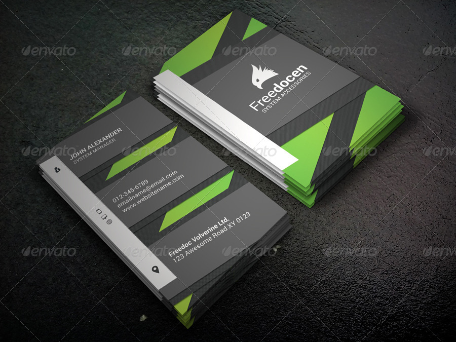 Market Business Card, Print Templates | GraphicRiver