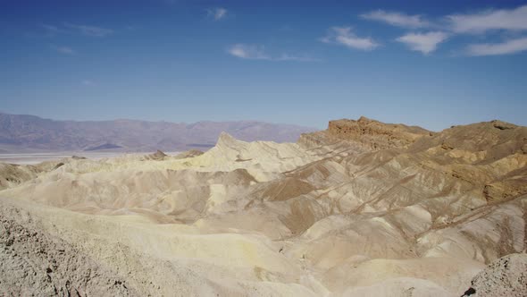 Erosional landscape in Death Valley alt