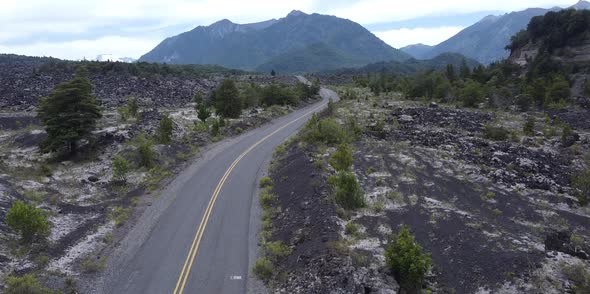 route in national park