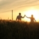 Two Lovers Walking To Sunset - VideoHive Item for Sale
