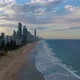 Gold Coast Queensland Beach Skyline Aerial - VideoHive Item for Sale