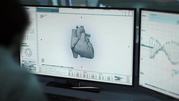 Health Examination Software At Hospital Diagnosing Cardiac Ischemia Disease alt
