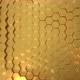 Golden Hexagons Background V2 - 4K - VideoHive Item for Sale