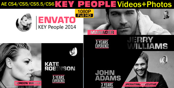 Key People Slide - VideoHive 8252294