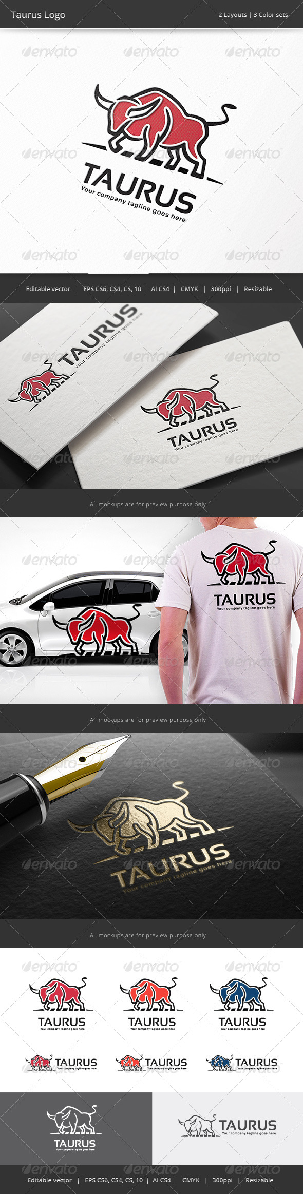 Taurus Bull Logo