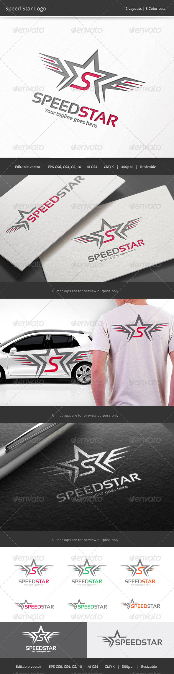 Speed Star Logo