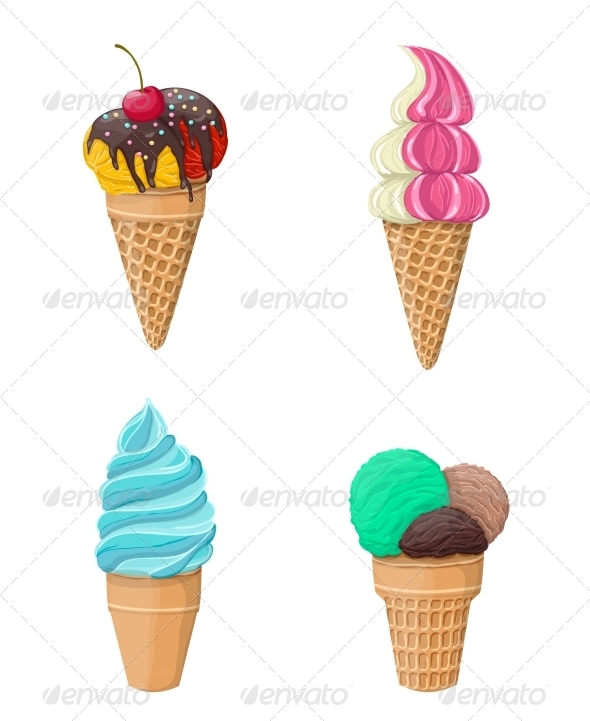 Set of Ice-Cream