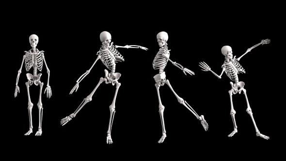 Skeleton Classical Dance 01