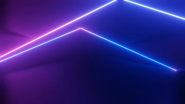 Laser neon animation.