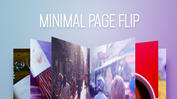 Minimal Page Flip - VideoHive 8258159