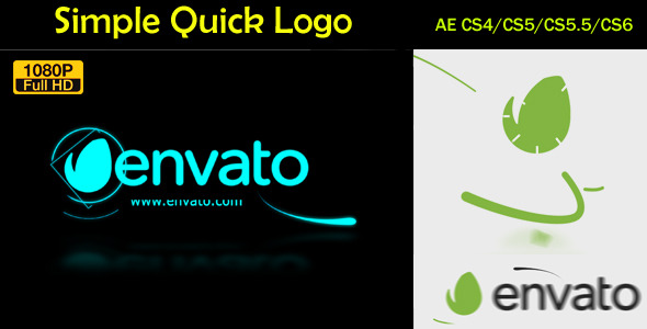 Simple Quick Logo - VideoHive 8258628
