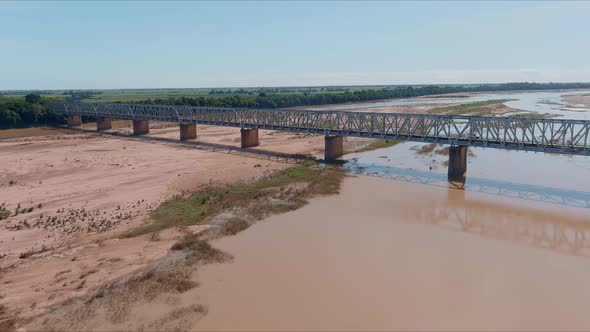 The Burdekin Bridge, located in North Queensland, Australia.An iconic location in the Burdekin.Sho alt