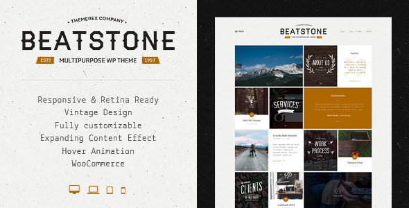 BeatStone | Creative PSD Theme