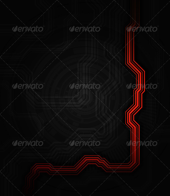 Abstract Background - Technology Conceptual