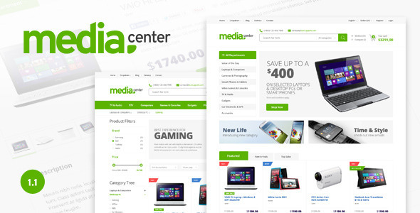 Media Center - ThemeForest 7822761