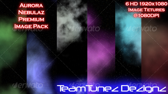 Aurora Nebulaz Premium Image Pack - Space / Celestial Textures