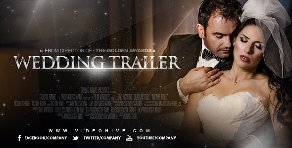 Wedding Trailer - VideoHive 8278783