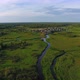 Flying Over A Small River - VideoHive Item for Sale
