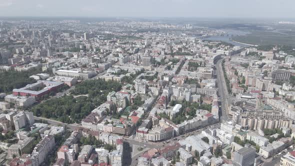 Aerial View of Kyiv By Day. Ukraine alt
