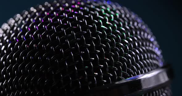 CloseUp Of The Microphone Head alt