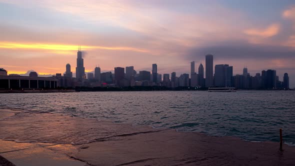 Chicago Wide Shot, Stock Footage | VideoHive