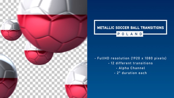 Metallic Soccer Ball Transitions - Poland