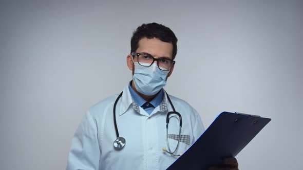 Doctor Says NO Disagreement Stop, Stock Footage | VideoHive