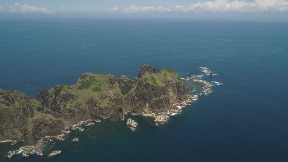 Rocky Islands in the Sea. Philippines, Dos Hermanas. alt