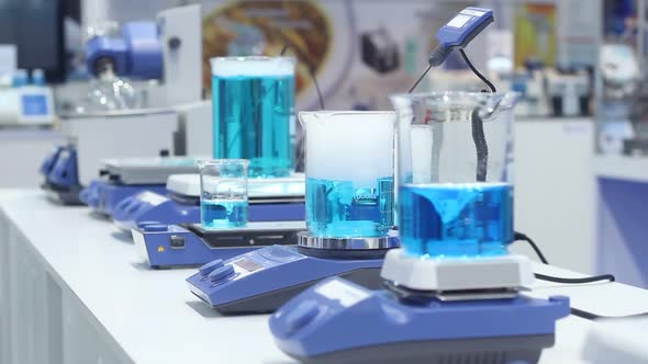 Laboratory Samples And Professional Equipment