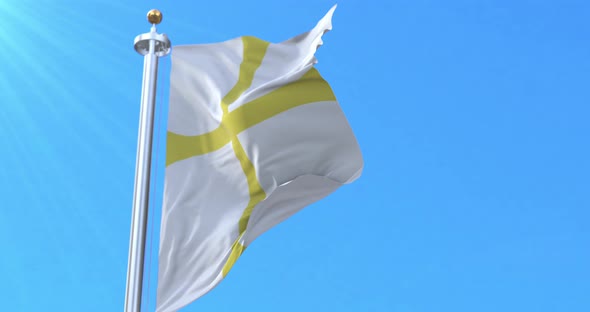 Flag of Nord-Trøndelag fylke, Norway alt