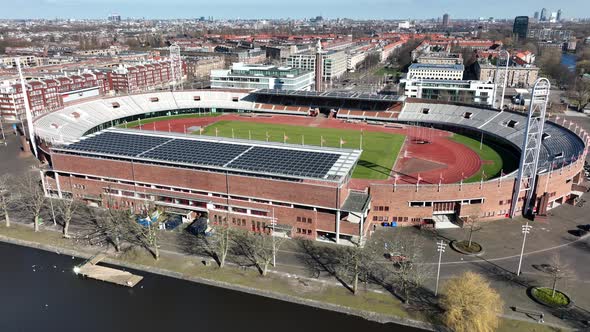 Olympic Stadium Arena Playground Construction in Amsterdam City The ...