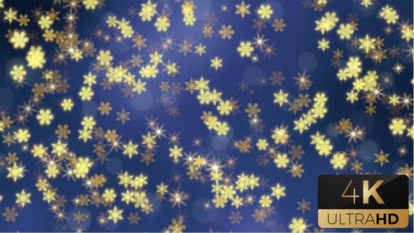 Snowflake Decoration with Blue Background alt