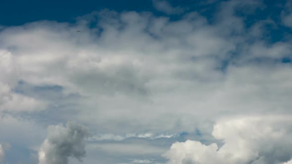 Beautiful White Clouds Floating At The Blue Sky On A Sunny Day 14 alt