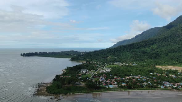 The Beaches at the most southern part of Borneo Island alt