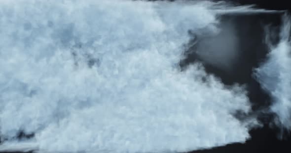 Dry ice overlay, dense, thick smoke, vapor, steam alt