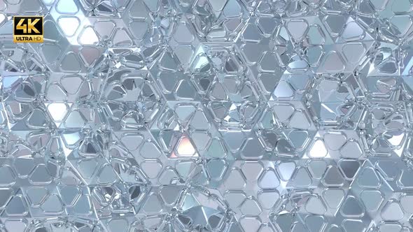 Reflective Silver Plates 4K alt