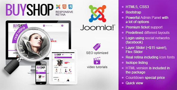 BuyShop - Premium Responsive Virtuemart theme - VirtueMart Joomla