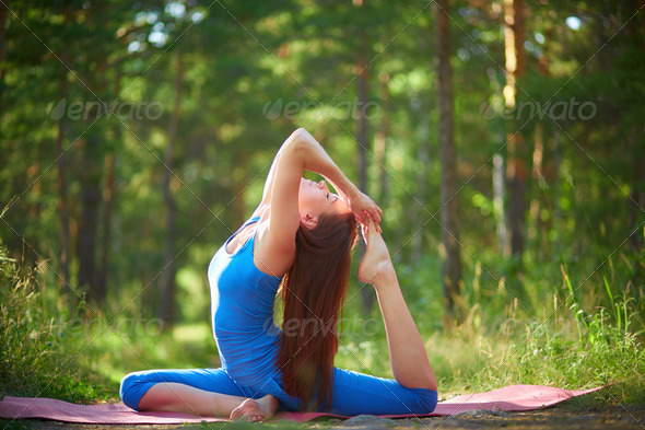 Stretching - Stock Photo - Images
