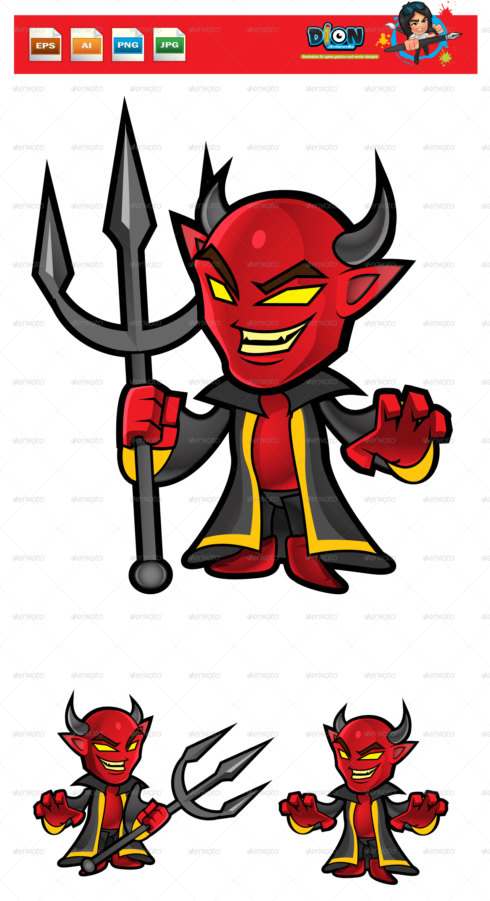 Devil, Vectors | GraphicRiver