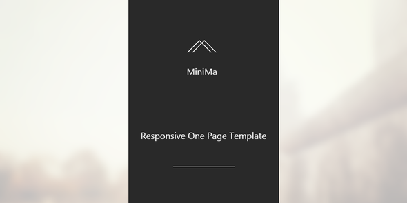 Minima - Responsive - ThemeForest 7287785
