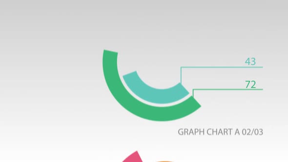 A presentation set of graphics charts with symbols on a white background. alt