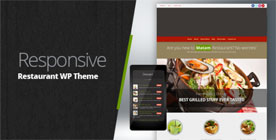 Restaurant Responsive WordPress Themes