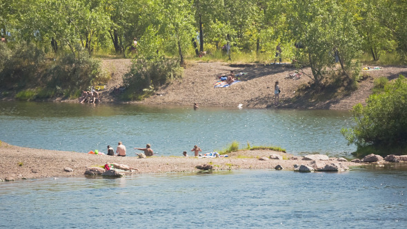 Wild Beach on the River alt