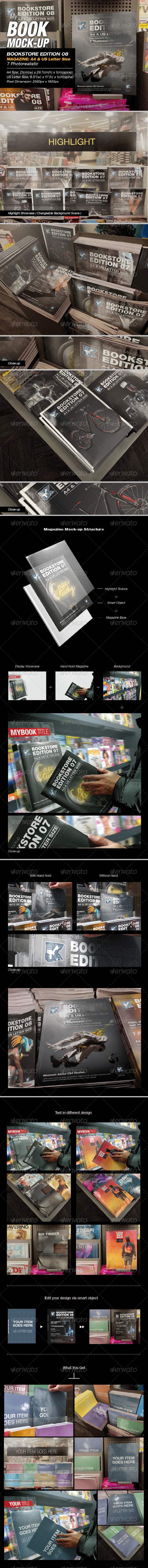 Bookstore Edition 08 Mock-up - Magazines Print