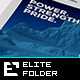Elite Company Folder in A4 and US Letter, Print Templates | GraphicRiver
