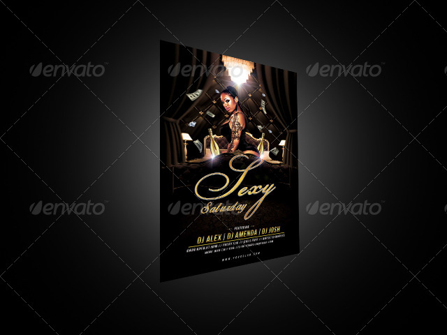 Sexy Saturday Flyer Print Templates Graphicriver