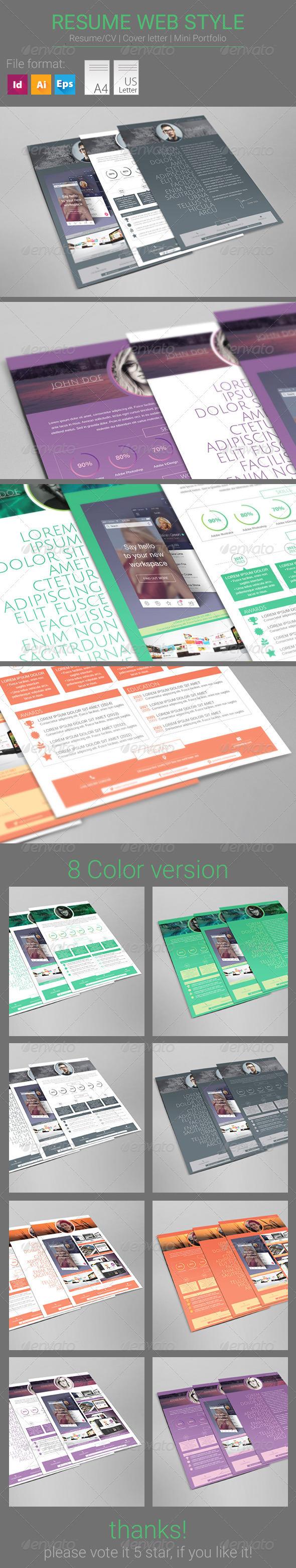 Resume Web Style - Resumes Stationery